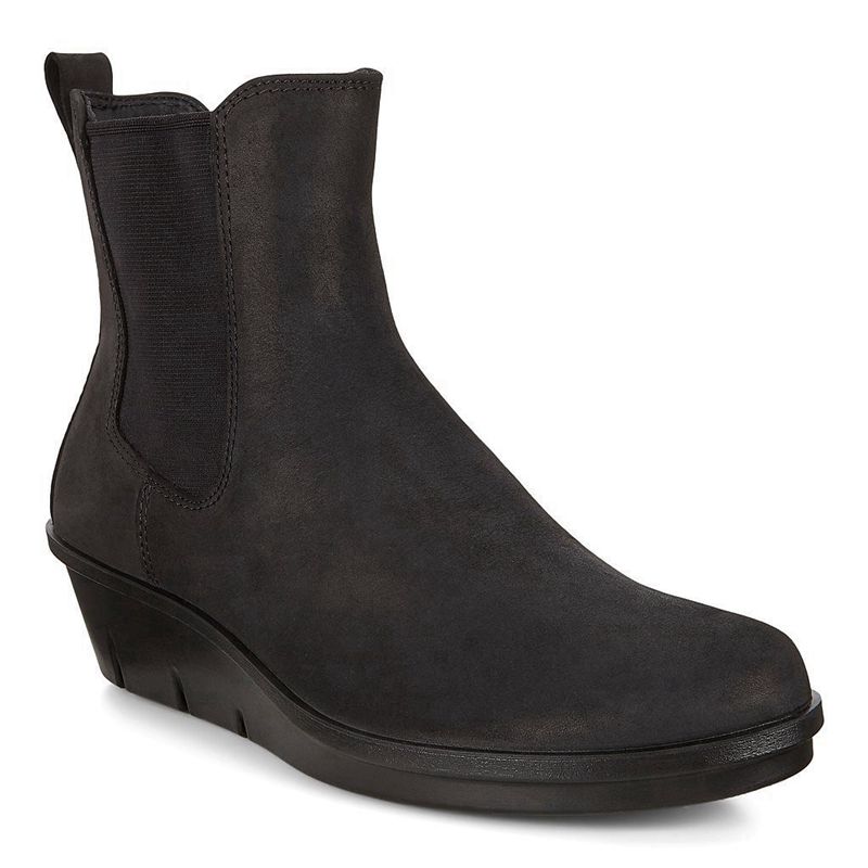 Women Boots Ecco Skyler - Chelsea Boots Black - India BNXKPW705